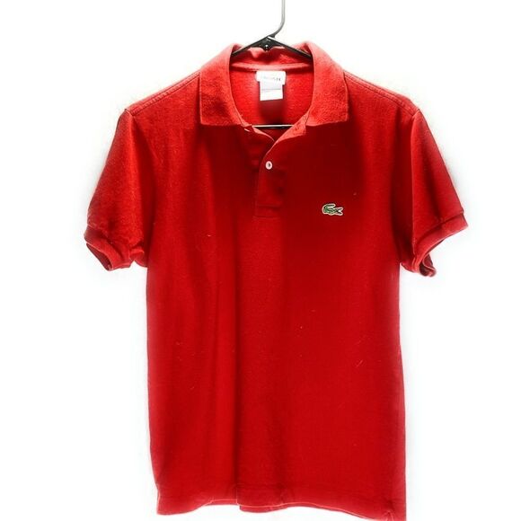 IZod Polo Shirt Red - Picture 1 of 7